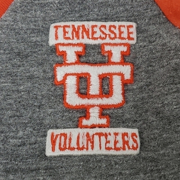 VINTAGE Tennessee Volunteers Tee Single  V Neck - Picture 3 of 12